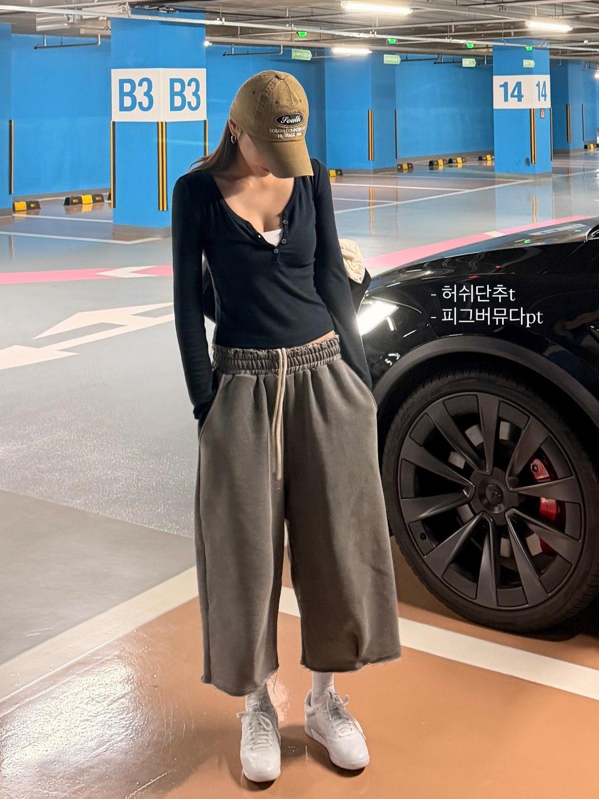 貝殼排扣棉質上衣